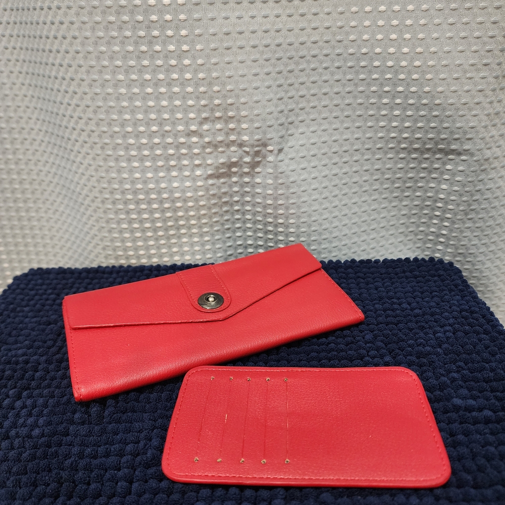 Handmade Leather Clutch and Card Holder